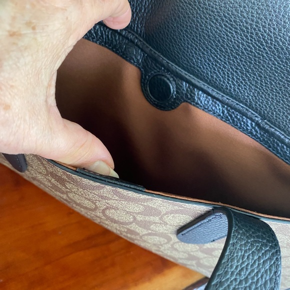 Coach NEW Leather Sullivan Unisex Portfolio Briefcase NEW - Picture 13 of 13